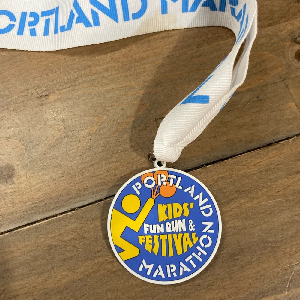 Portland Marathonn Kids Fun Run and Festival Medal